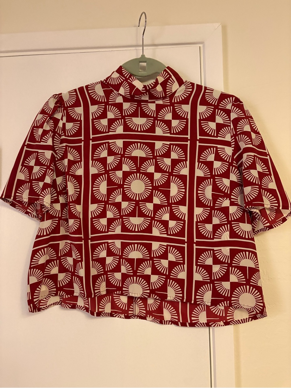 Stone Cold Fox Silk Top